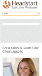 Mobile Screenshot of headstartminibuses.com